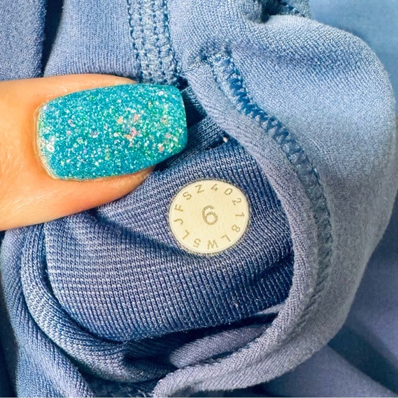 Lululemon Align High Rise Pant Leggings Brilliant Blue Size 6 - Picture 10 of 12